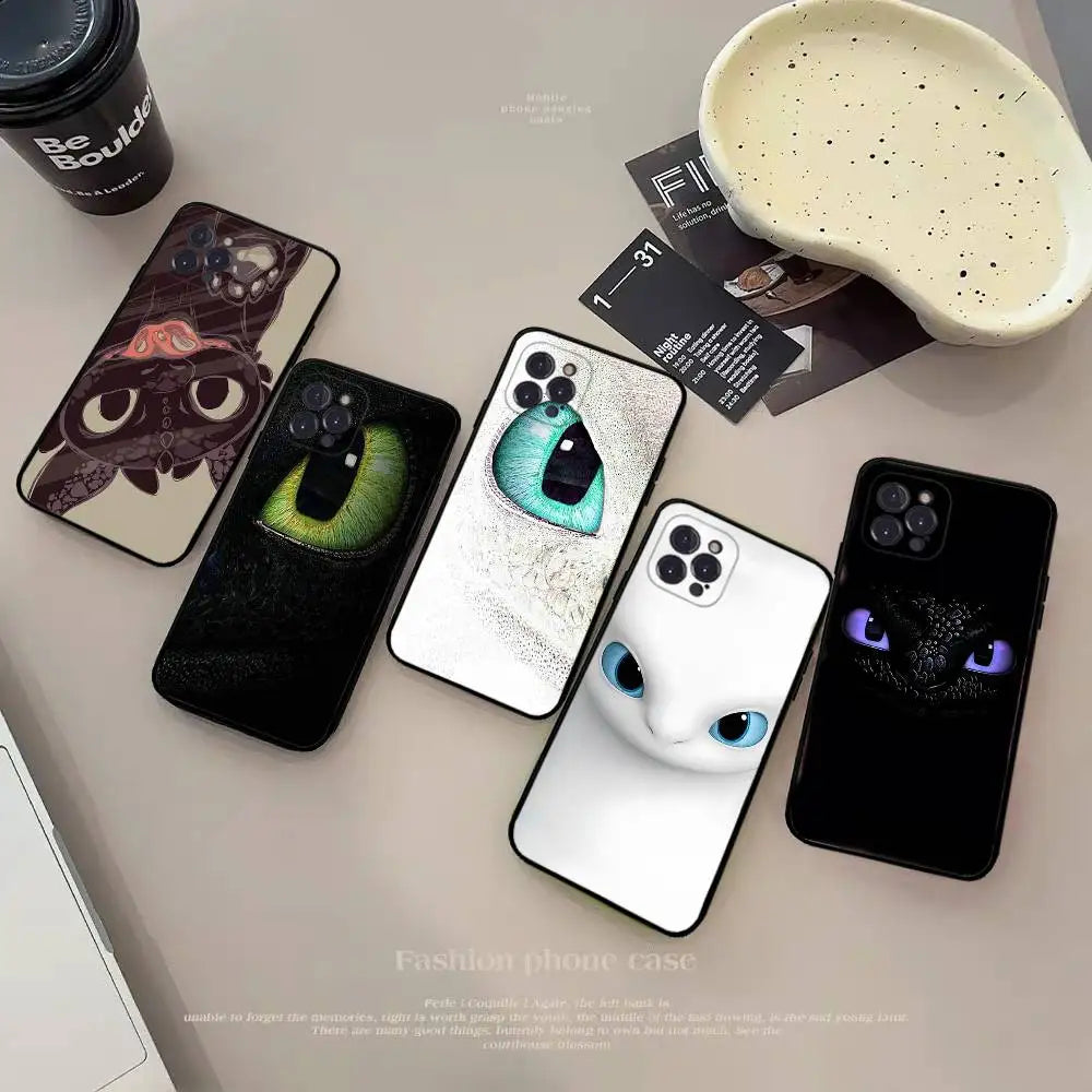 Toothless Fury Dragon iPhone Case for iPhone 17 to 11
