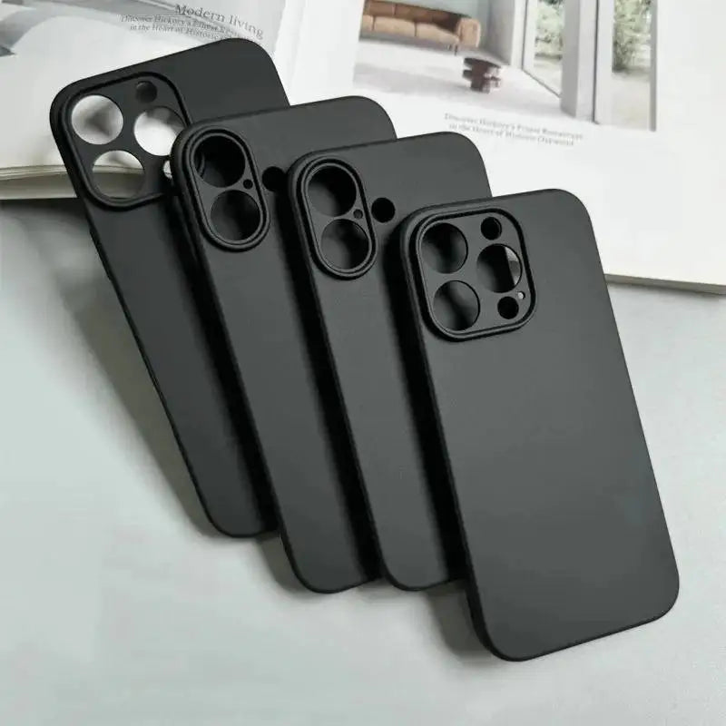 Akira Red Anime iPhone Case – Black Frosted TPU Cover