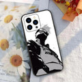 1PC Anime K-Kakashi Phone Case Silicone Soft For iPhone 16 15 14 13 12 11 X XR Plus Pro Max Plus
