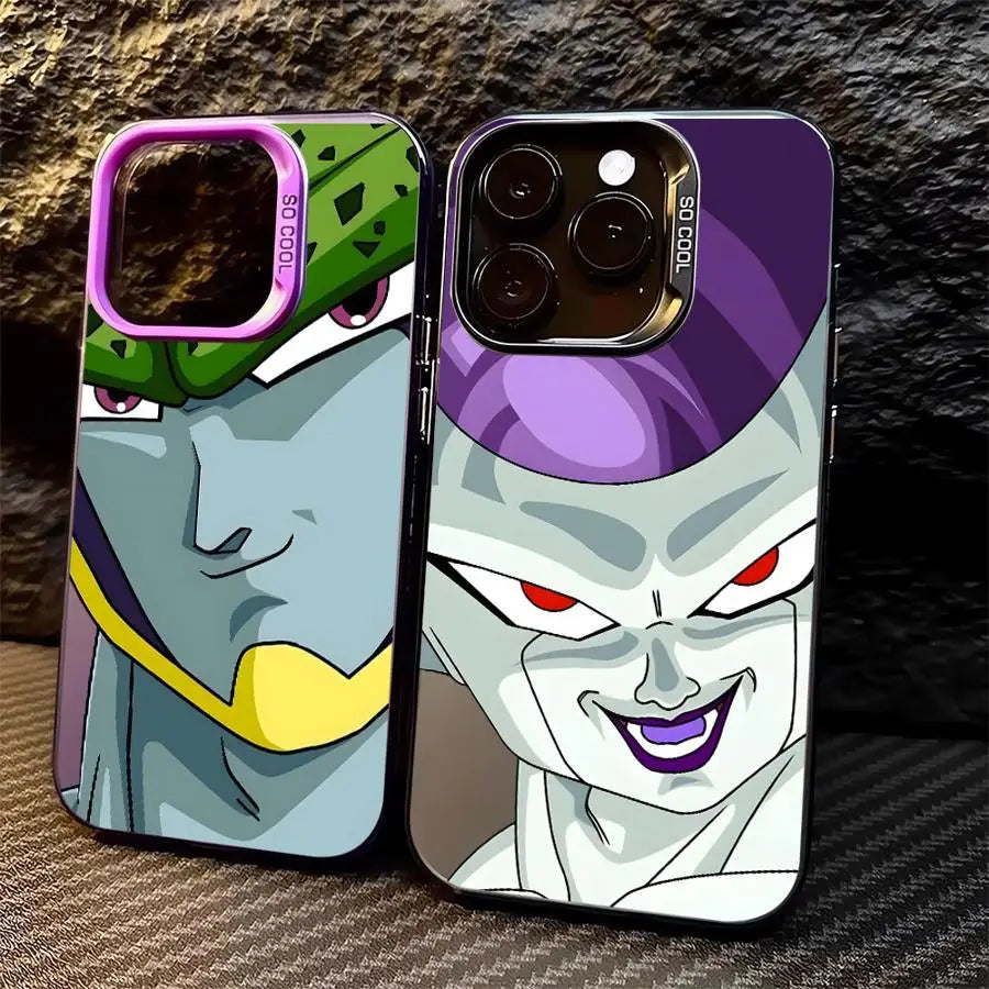 Villains Cell and Frieza iPhone Soft Cover Case for All Models