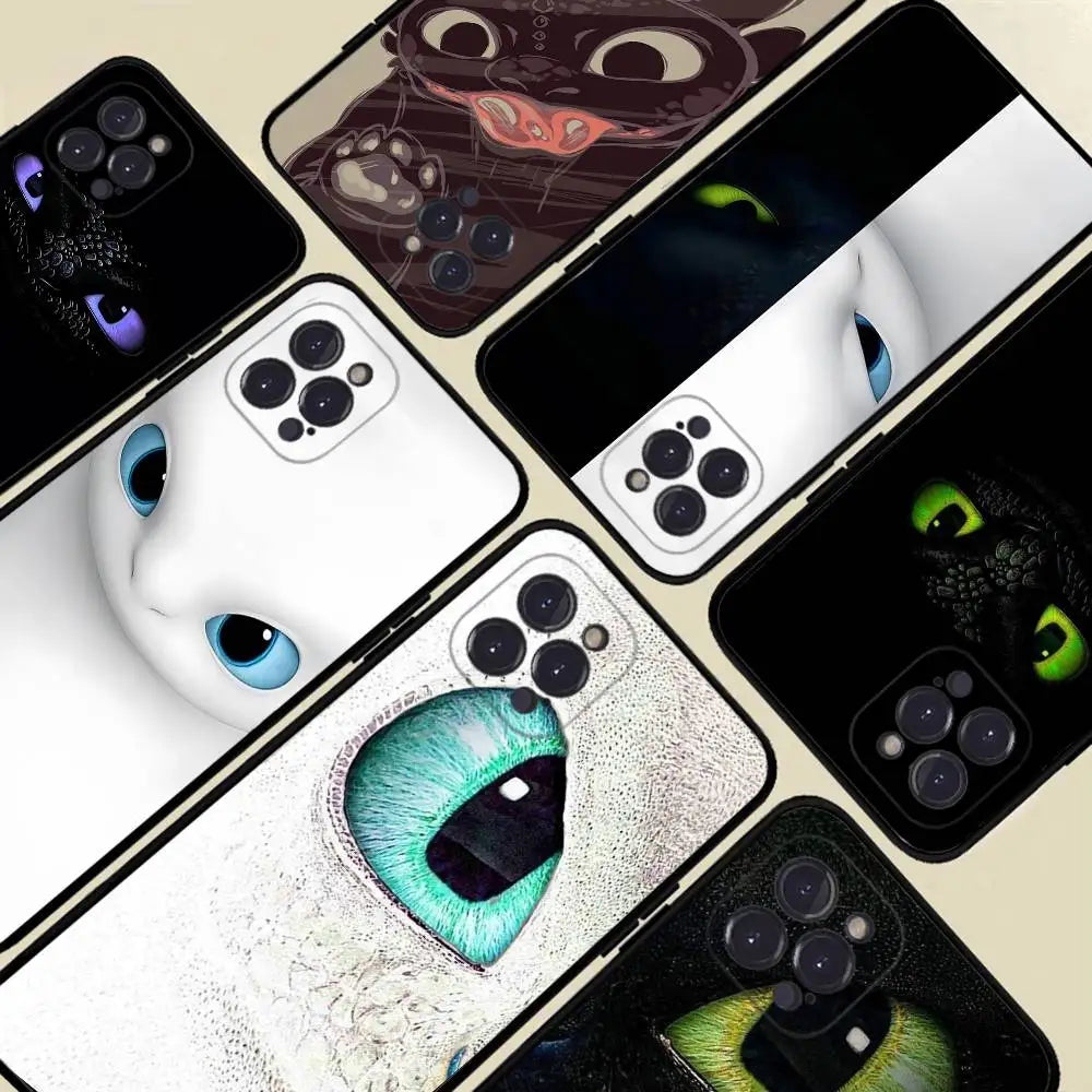 Toothless Fury Dragon iPhone Case for iPhone 17 to 11