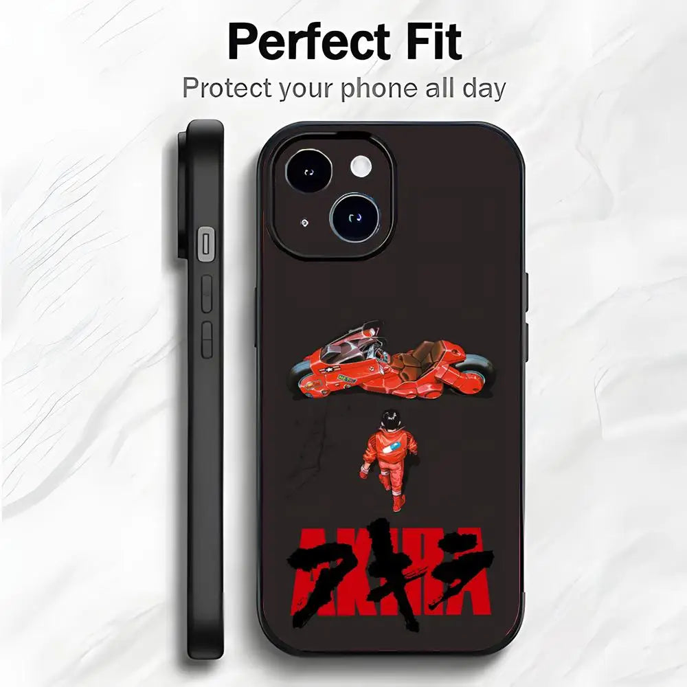 Akira Anime Phone Case Soft Lightweight iPhone 13–17 Pro Max