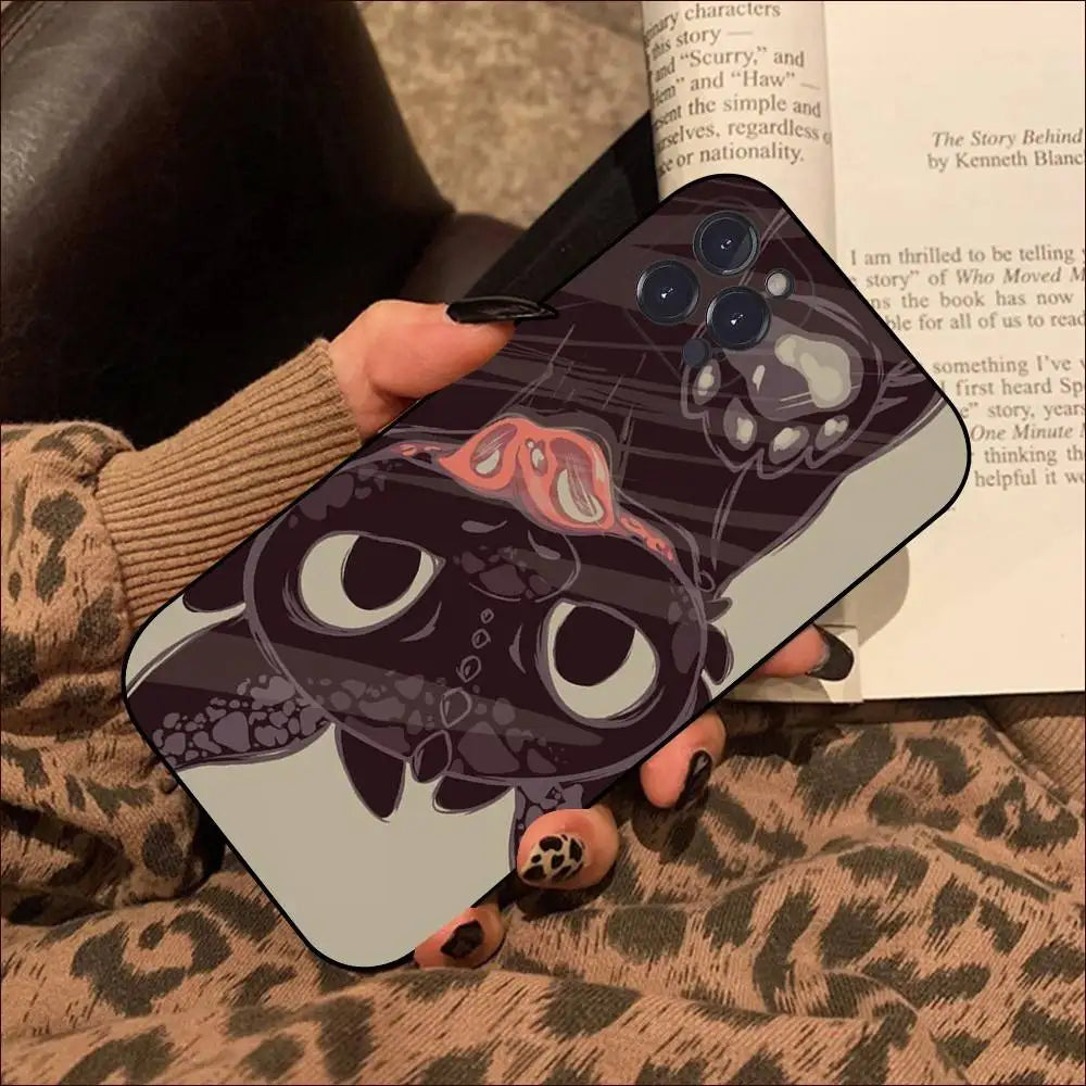 Toothless Fury Dragon iPhone Case for iPhone 17 to 11