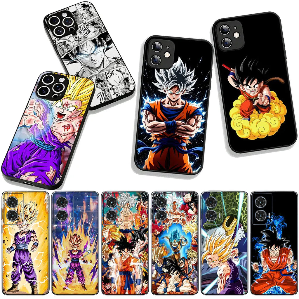 Dragon Ball Z iPhone Case Son Goku Gohan Anime Cover
