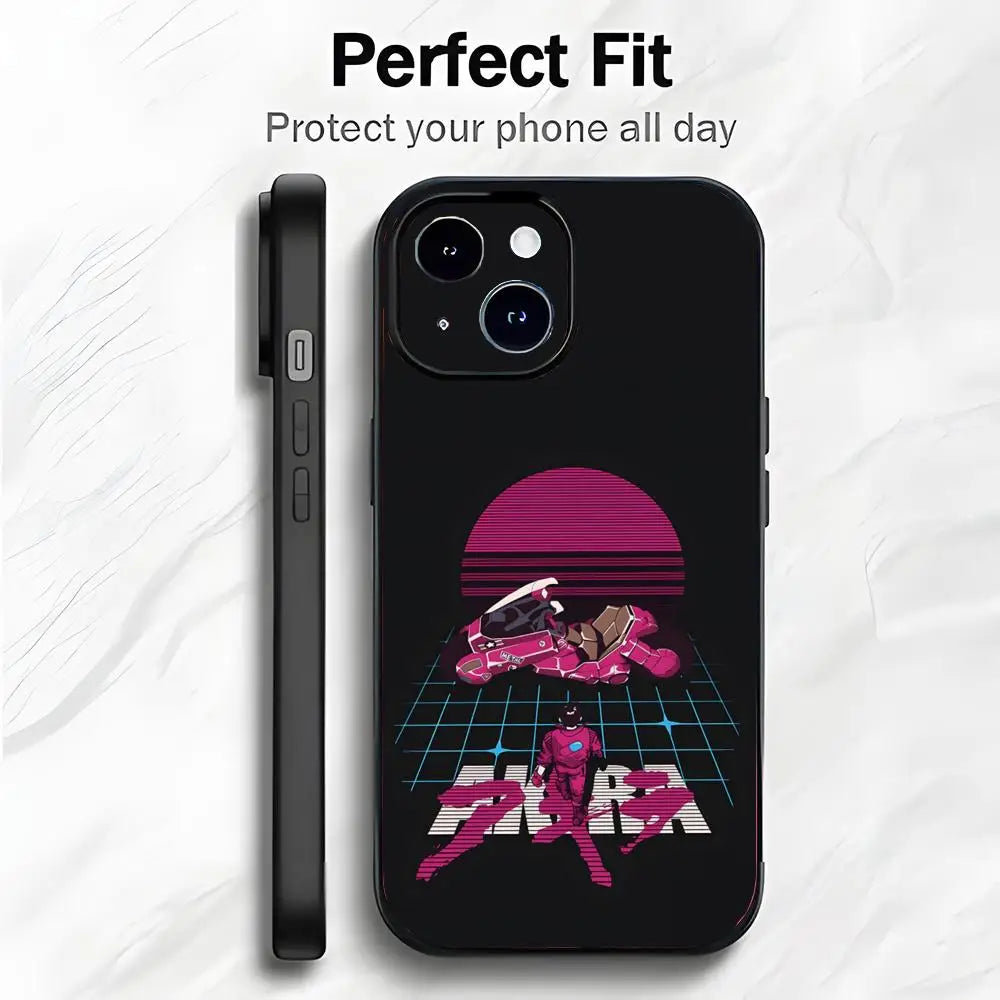 Akira Anime Phone Case Soft Lightweight iPhone 13–17 Pro Max