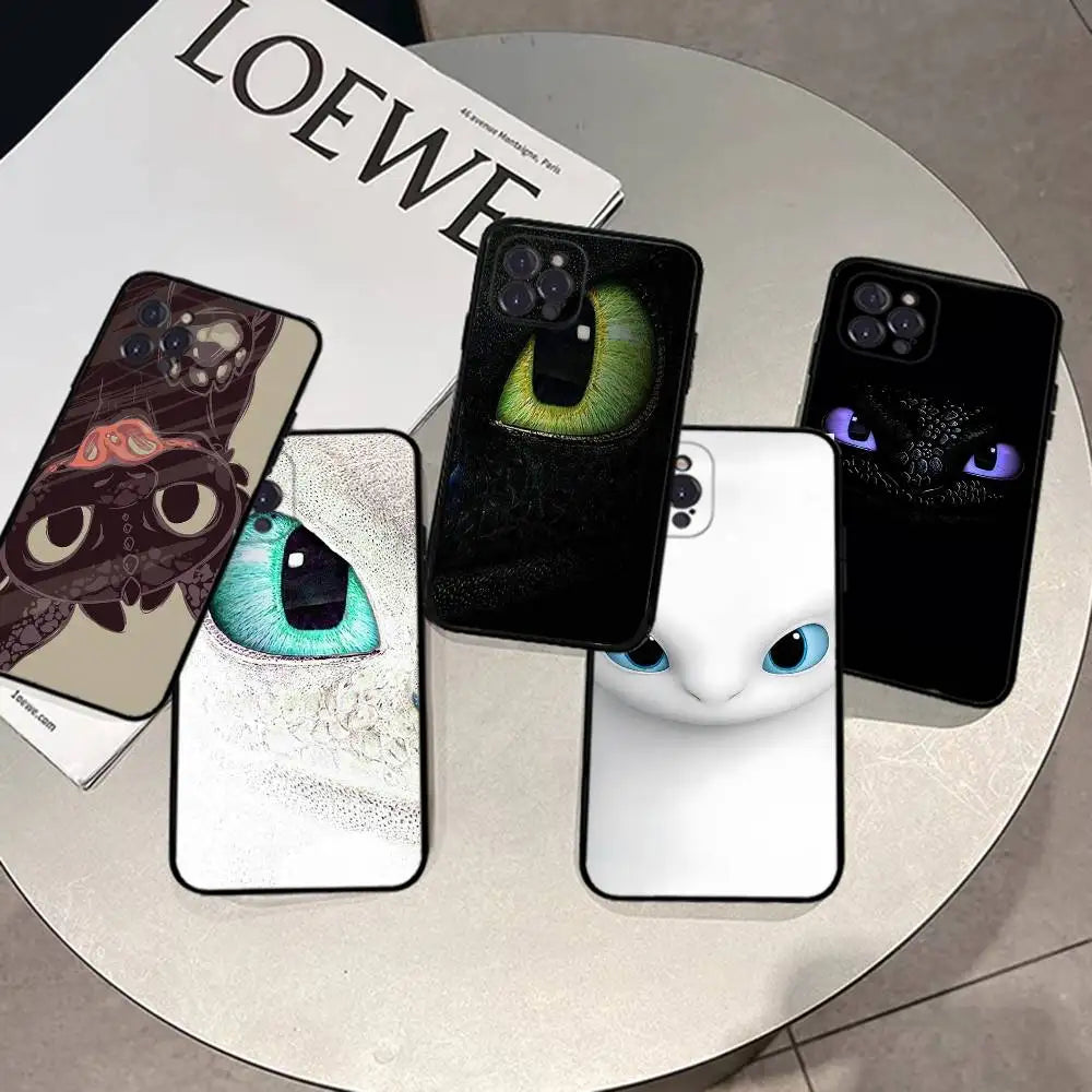 Toothless Fury Dragon iPhone Case for iPhone 17 to 11