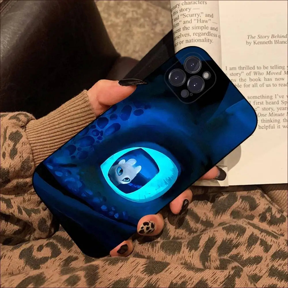 Toothless Fury Dragon iPhone Case for iPhone 17 to 11