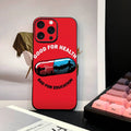 Akira Red Anime iPhone Case – Black Frosted TPU Cover