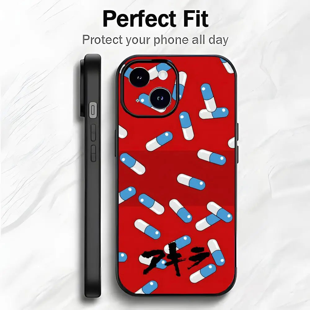 Akira Anime Phone Case Soft Lightweight iPhone 13–17 Pro Max