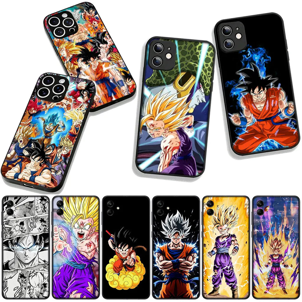 Dragon Ball Z iPhone Case Son Goku Gohan Anime Cover