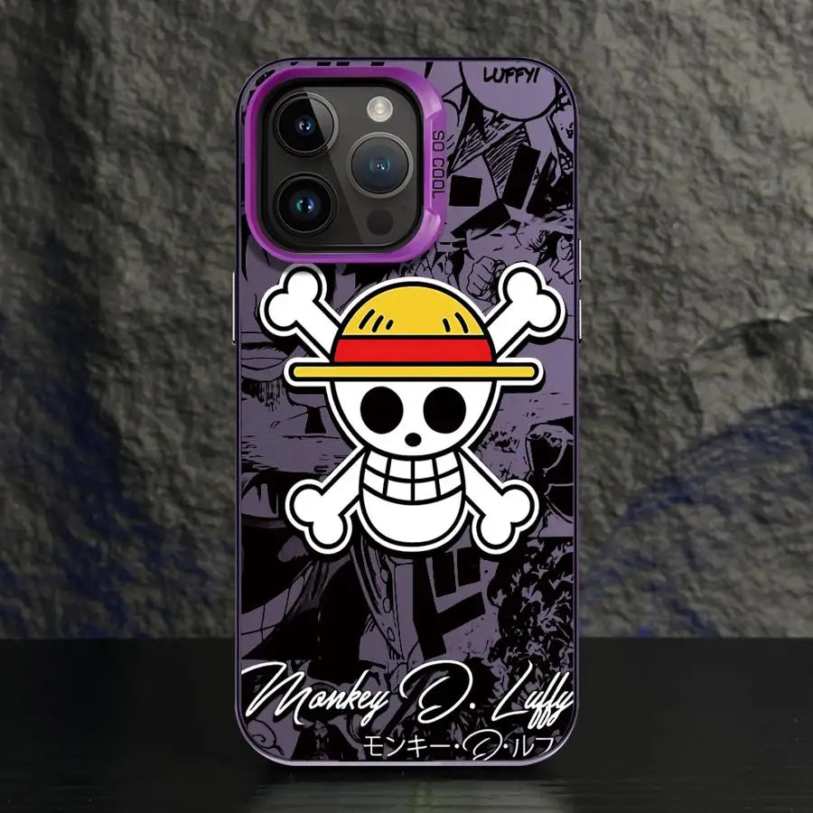 One Anime P-Piece Phone Case for iPhone 15 16 Pro Max 11 13 Pro 14 Plus 12 11Pro 15Pro Max 16e Cover