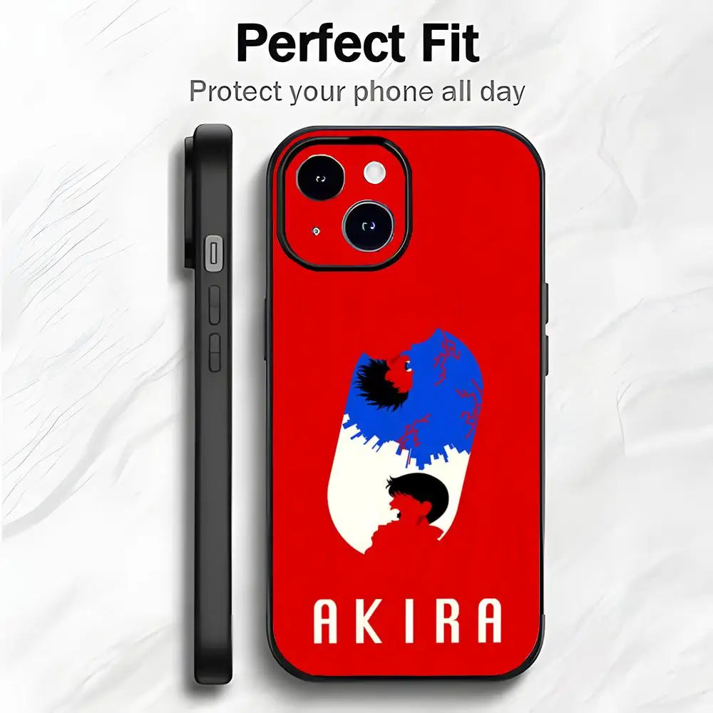 Akira Anime Phone Case Soft Lightweight iPhone 13–17 Pro Max