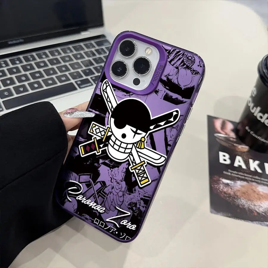 One Anime P-Piece Phone Case for iPhone 15 16 Pro Max 11 13 Pro 14 Plus 12 11Pro 15Pro Max 16e Cover