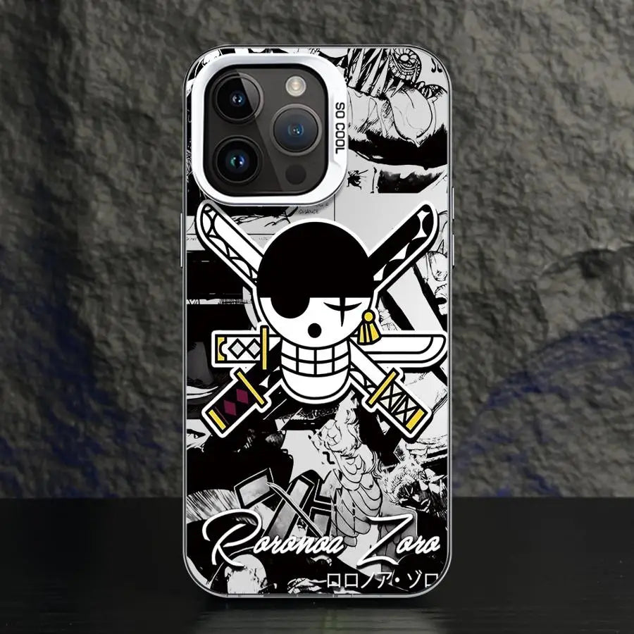 One Anime P-Piece Phone Case for iPhone 15 16 Pro Max 11 13 Pro 14 Plus 12 11Pro 15Pro Max 16e Cover