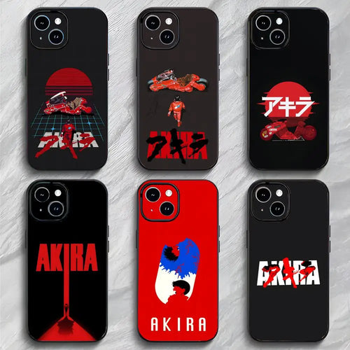 Akira Anime Phone Case Soft Lightweight iPhone 13–17 Pro Max