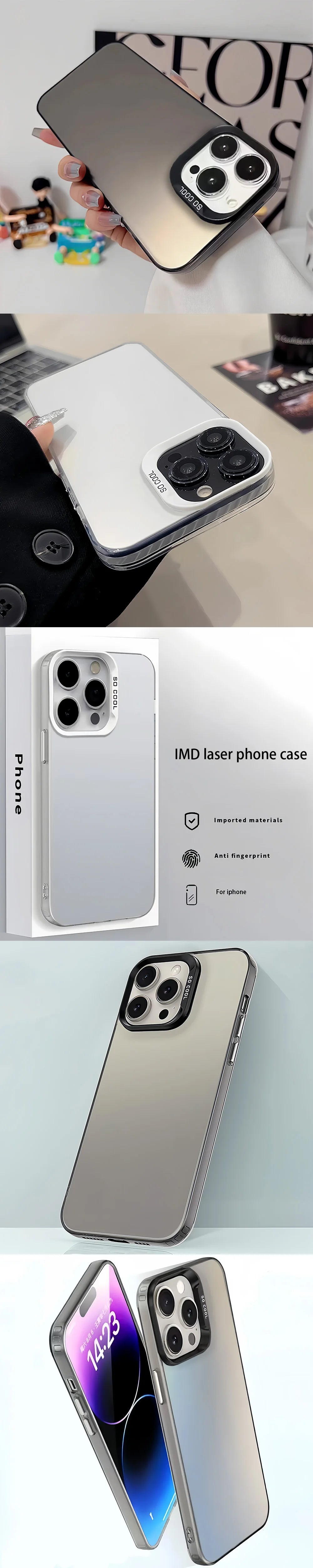 Anime A-Akira Cool phone case For iPhone 12 11 13 14 15 16 Max Pro Plus Mini Electroplated Silver IMD Laser Color Cover