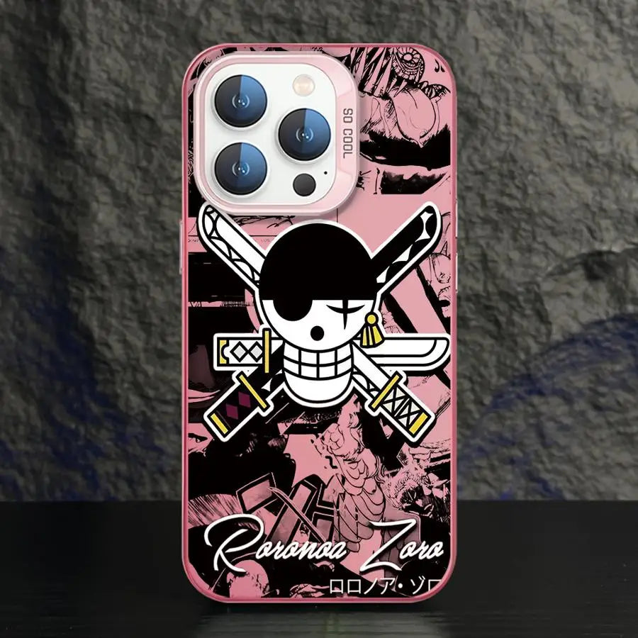 One Anime P-Piece Phone Case for iPhone 15 16 Pro Max 11 13 Pro 14 Plus 12 11Pro 15Pro Max 16e Cover
