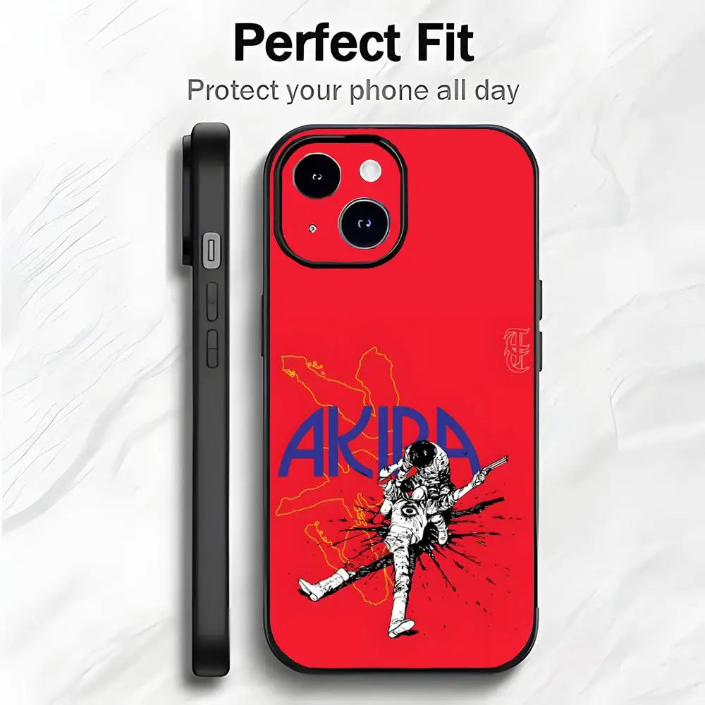 Akira Anime Phone Case Soft Lightweight iPhone 13–17 Pro Max