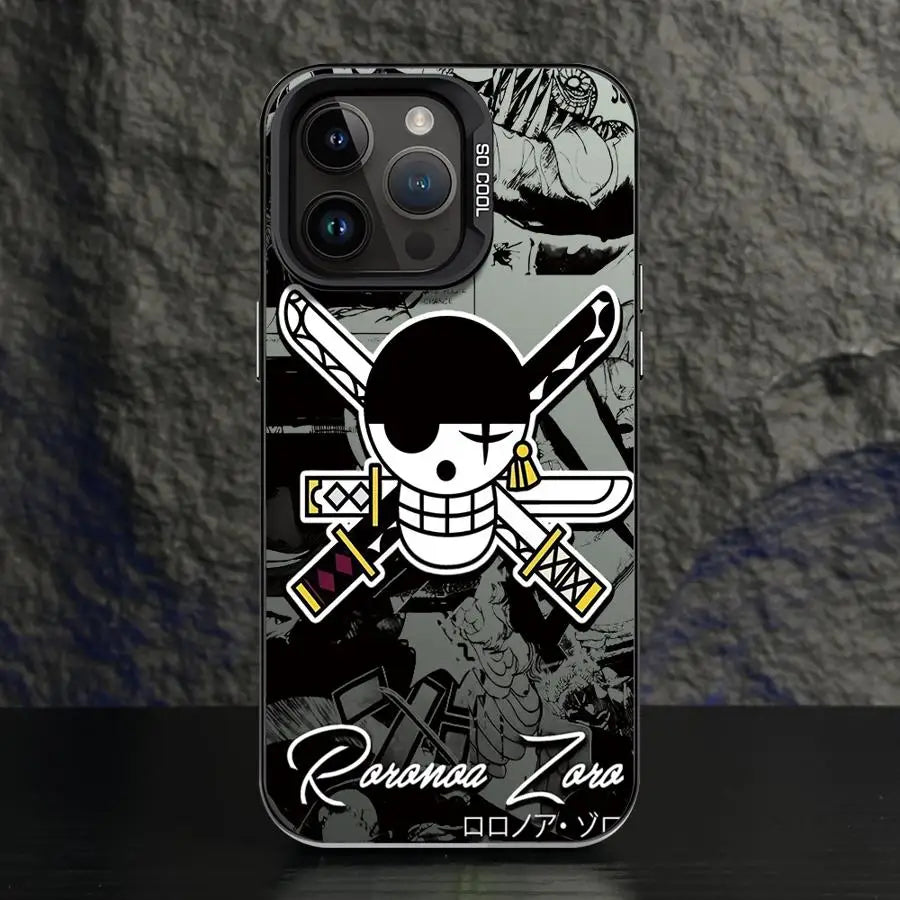 One Anime P-Piece Phone Case for iPhone 15 16 Pro Max 11 13 Pro 14 Plus 12 11Pro 15Pro Max 16e Cover