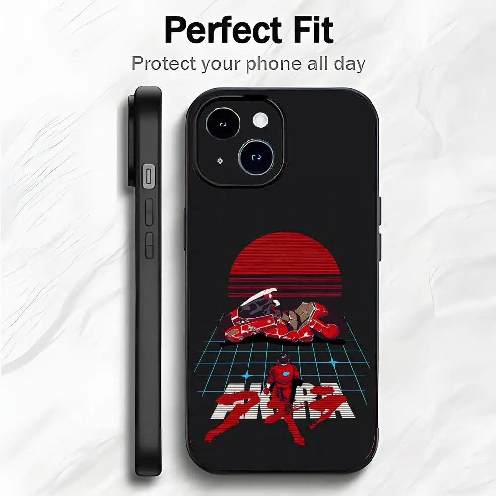Akira Anime Phone Case Soft Lightweight iPhone 13–17 Pro Max