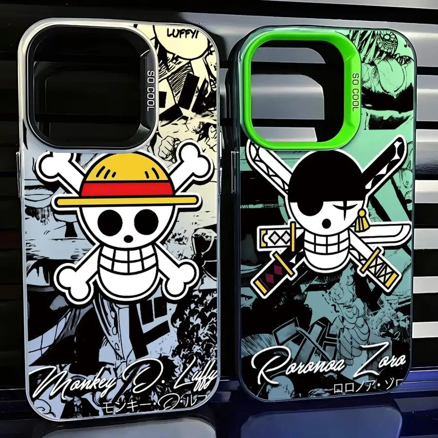 One Anime P-Piece Phone Case for iPhone 15 16 Pro Max 11 13 Pro 14 Plus 12 11Pro 15Pro Max 16e Cover