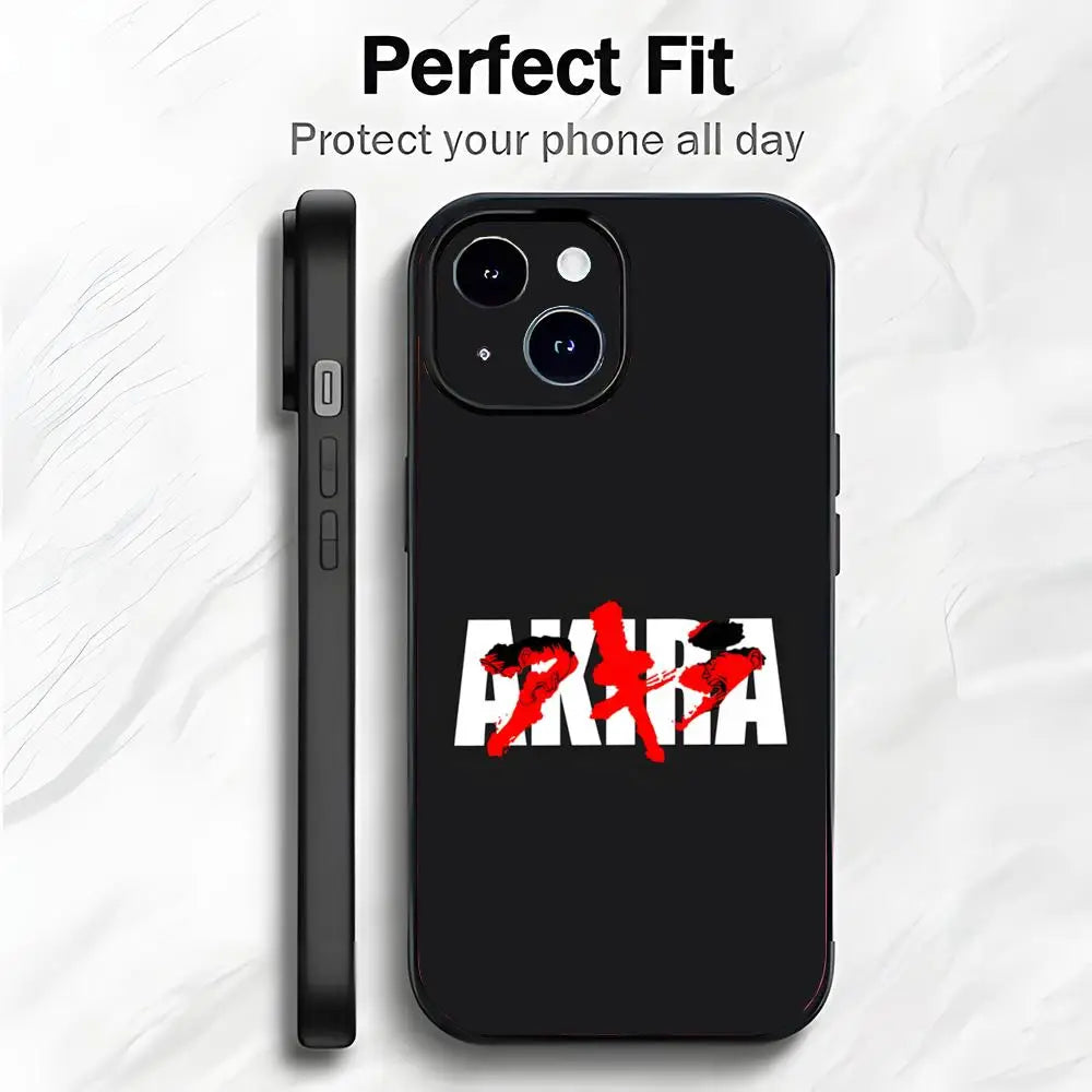 Akira Anime Phone Case Soft Lightweight iPhone 13–17 Pro Max