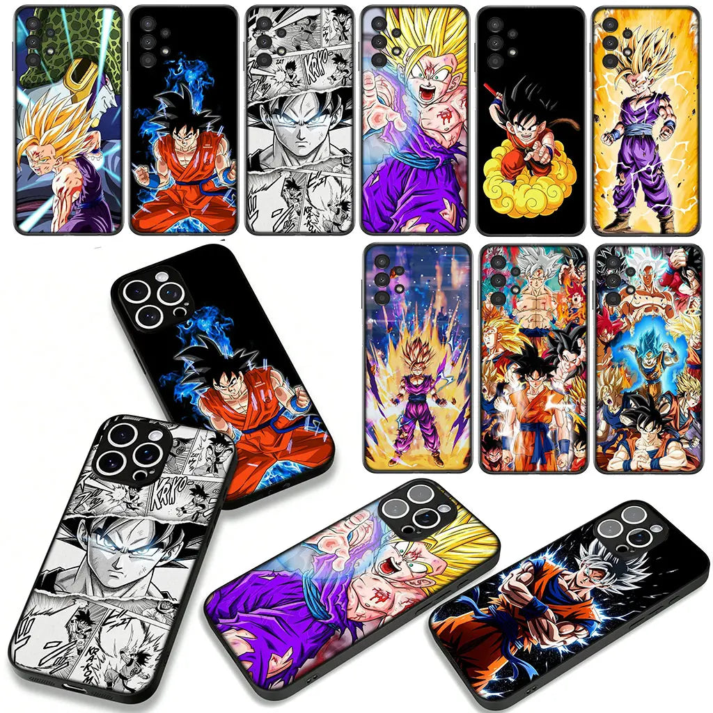 Dragon Ball Z iPhone Case Son Goku Gohan Anime Cover