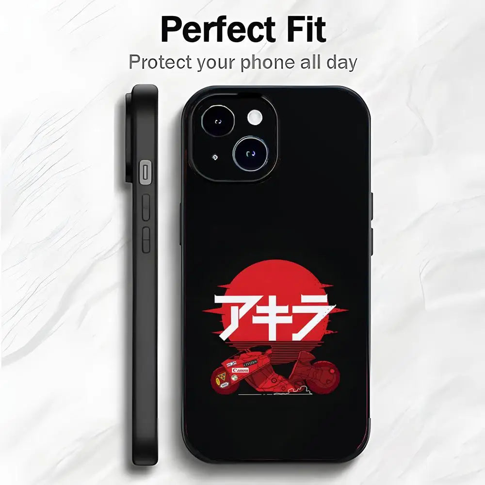 Akira Anime Phone Case Soft Lightweight iPhone 13–17 Pro Max