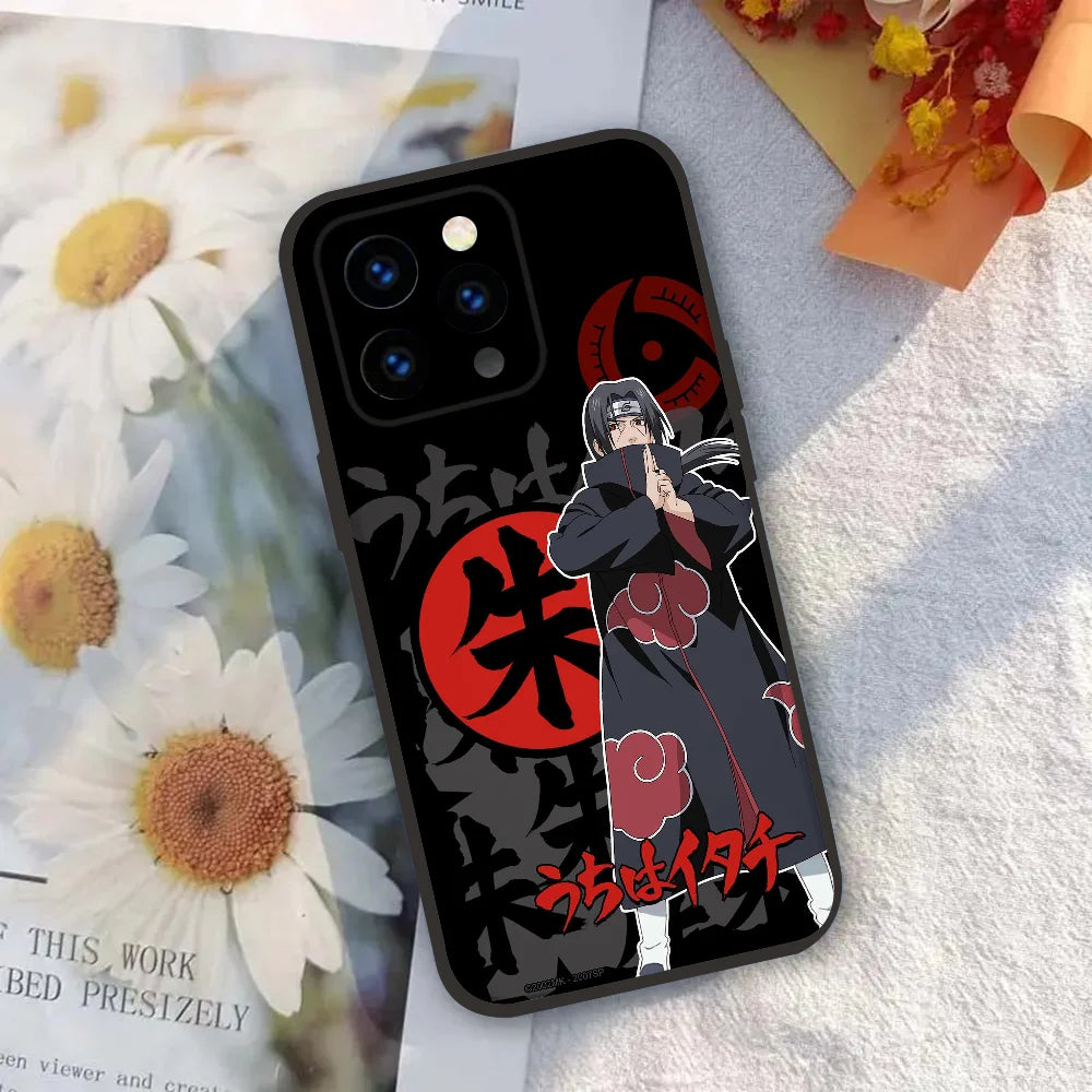 1PC Anime K-Kakashi Phone Case Silicone Soft For iPhone 16 15 14 13 12 11 X XR Plus Pro Max Plus