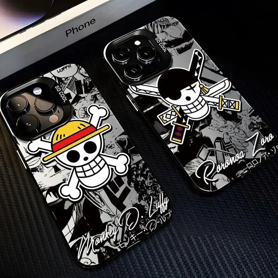 One Anime P-Piece Phone Case for iPhone 15 16 Pro Max 11 13 Pro 14 Plus 12 11Pro 15Pro Max 16e Cover