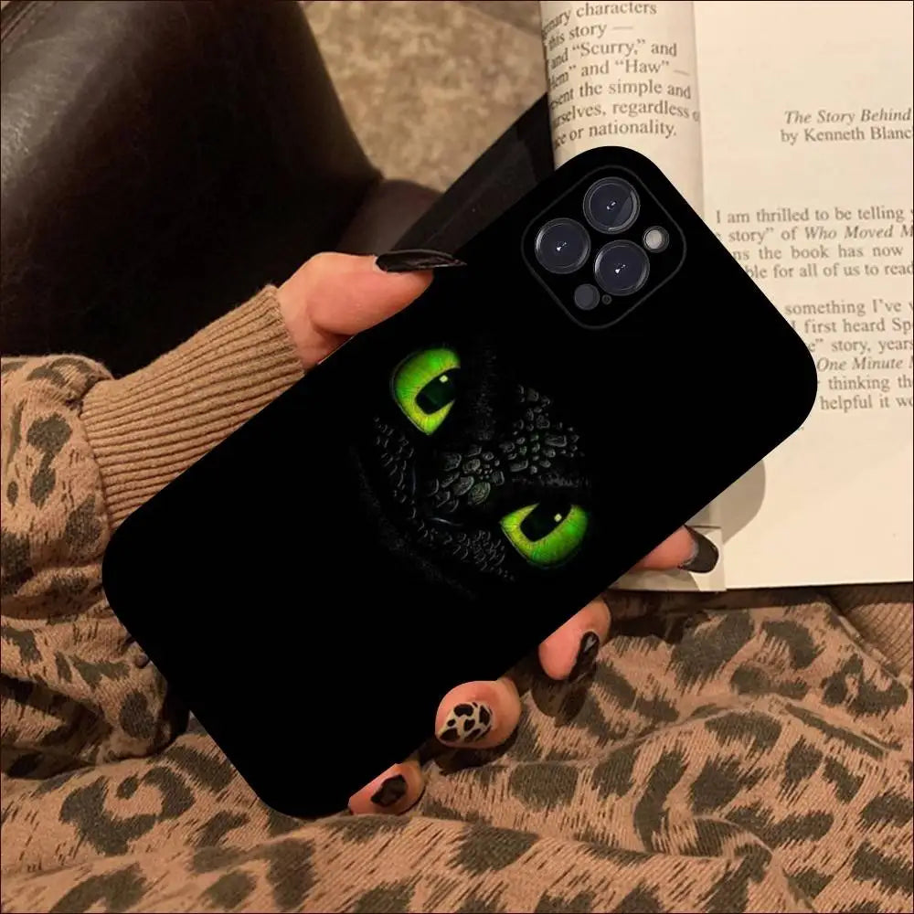 Toothless Fury Dragon iPhone Case for iPhone 17 to 11