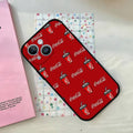 C-CocaS-Fashion Cola Phone Case For IPhone 1716 15 14 13 Pro Max 11 12 Mini X Xs XR Black Silicone Cover
